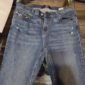 Hollister Men's Blue Skinny Jeans